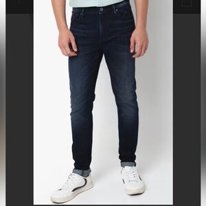 NWT Vintage Superdry Men's Copper black slim low rider Jeans